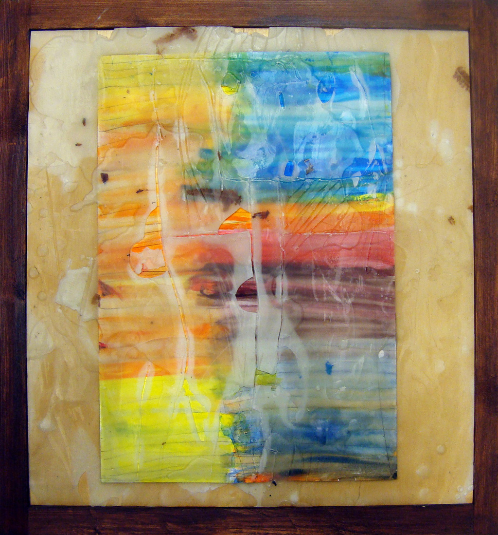 IT-Arcobaleno-Gianluca_Baroncini-The_wax_woman-57x31-Wax_on_wood-2010